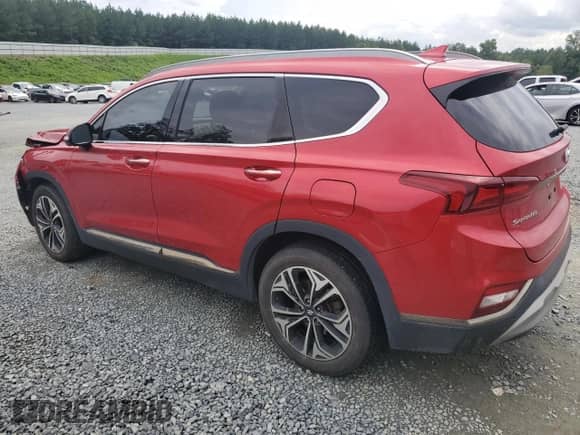 2020 Hyundai Santa Fe Limited z VIN 5NMS53AA8LH187057, wystawiony jako Copart lot #68578725 z przebiegiem 80 885 mil mil oraz Szkoda całkowita • Salvage title. Historia ofert i sprzedaży dostępna na DreamBid. Obrazek 2.