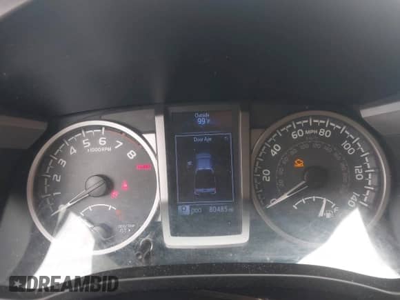 2019 Toyota Tacoma SR5 with VIN 3TMAZ5CN9KM108003, listed as a IAAI auction lot 43249340 with 80,485 mi miles and . Bid and sale history available at DreamBid. Image 7.