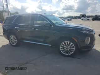 2020 Hyundai Palisade Limited with VIN KM8R54HE1LU071068, listed as a Copart auction lot 84001835 with 153,670 mi miles and Salvage title. Bid and sale history available at DreamBid. Image 4.