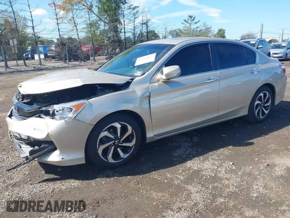 2016 Honda Accord EX-L with VIN 1HGCR2F80GA001876, listed as a IAAI auction lot 43318852 with 141,547 mi miles and . Bid and sale history available at DreamBid. Image 17.