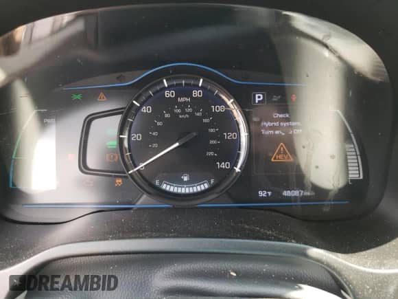 2019 Hyundai Ioniq Blue с VIN KMHC65LC3KU123961, выставлен на аукционе Copart как лот 65631213 с пробегом 48 087 миль миль и . История ставок и продаж доступна на DreamBid. Изображение 9.