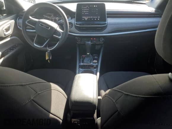 2025 Jeep Compass Sport with VIN 3C4NJDAN1ST540693, listed as a Copart auction lot 81114245 with 2,813 mi miles and Salvage title. Bid and sale history available at DreamBid. Image 8.