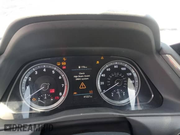 2023 Hyundai Sonata SEL with VIN KMHL64JAXPA313972, listed as a Copart auction lot 52781105 with 41,221 mi miles and Salvage title. Bid and sale history available at DreamBid. Image 9.