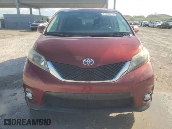 2014 Toyota Sienna SE with VIN 5TDXK3DC5ES442131, listed as a Copart auction lot 87235315 with 98,342 mi miles and Clean title. Bid and sale history available at DreamBid. Image 5.