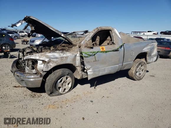 2007 Dodge 1500 ST with VIN 1D7HU16P07J578322, listed as a Copart auction lot 47026895 with Not provided miles and Salvage title. Bid and sale history available at DreamBid. Image 1.