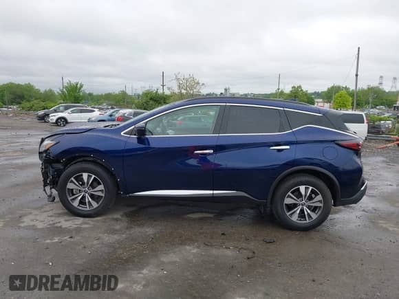 2023 Nissan Murano SV with VIN 5N1AZ2BJXPC102969, listed as a IAAI auction lot 42229859 with 45,612 mi miles and . Bid and sale history available at DreamBid. Image 15.