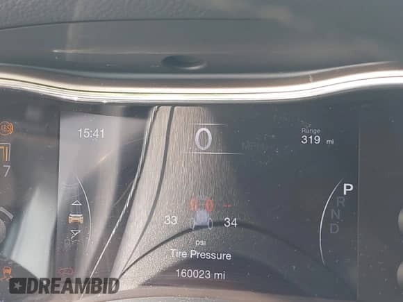 2016 Jeep Grand Cherokee Laredo with VIN 1C4RJFAG3GC396047, listed as a IAAI auction lot 43297273 with 160,023 mi miles and . Bid and sale history available at DreamBid. Image 15.