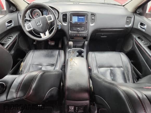 2012 Dodge Durango R/T with VIN 1C4SDJCT3CC116577, listed as a Copart auction lot 65397015 with 157,732 mi miles and Salvage title. Bid and sale history available at DreamBid. Image 8.