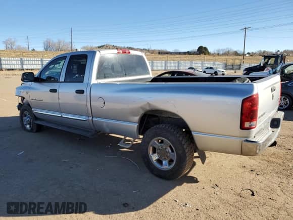 2006 Dodge RAM with VIN 3D3KS28CX6G165966, listed as a Copart auction lot 44395295 with 107,525 mi miles and Salvage title. Bid and sale history available at DreamBid. Image 2.