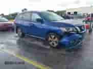 2017 Nissan Pathfinder SL with VIN 5N1DR2MN7HC691087, listed as a IAAI auction lot 42763301 with 85,647 mi miles and . Bid and sale history available at DreamBid. Image 1.