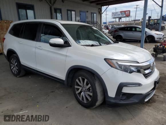 2020 Honda Pilot EX-L z VIN 5FNYF5H53LB022336, wystawiony jako Copart lot #83865865 z przebiegiem 65 406 mil mil oraz Szkoda całkowita • Salvage title. Historia ofert i sprzedaży dostępna na DreamBid. Obrazek 4.