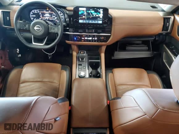 2022 Nissan Pathfinder Platinum with VIN 5N1DR3DK2NC269963, listed as a Copart auction lot 66441825 with 16,194 mi miles and Salvage title. Bid and sale history available at DreamBid. Image 8.