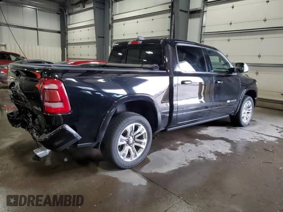 2020 Ram 1500 Longhorn with VIN 1C6SRFKT6LN115127, listed as a Copart auction lot 67561165 with 78,570 mi miles and Salvage title. Bid and sale history available at DreamBid. Image 3.