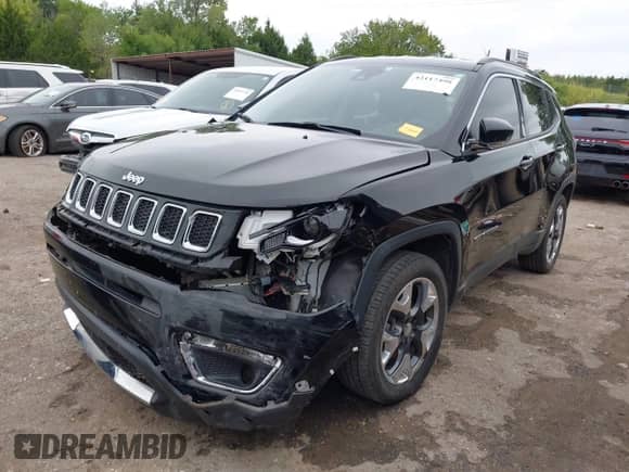 2018 Jeep Compass Limited z VIN 3C4NJDCB9JT341120, wystawiony jako IAAI lot #43117498 z przebiegiem 86 308 mil mil oraz . Historia ofert i sprzedaży dostępna na DreamBid. Obrazek 2.