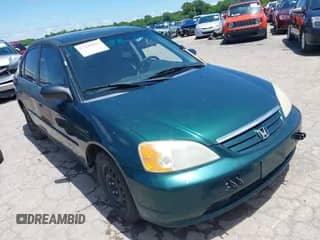 2001 Honda Civic with VIN 1HGEN26471L000172, listed as a IAAI auction lot 42449104 with 209,151 mi miles and . Bid and sale history available at DreamBid. Image 1.