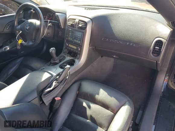 2006 Chevrolet Corvette with VIN 1G1YY36U765130675, listed as a Copart auction lot 80843794 with 86,238 mi miles and Salvage title. Bid and sale history available at DreamBid. Image 8.