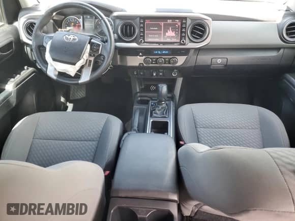 2022 Toyota Tacoma SR5 with VIN 3TYAZ5CNXNT016472, listed as a Copart auction lot 64419425 with 45,643 mi miles and Salvage title. Bid and sale history available at DreamBid. Image 8.