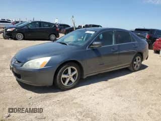 2003 Honda Accord EX with VIN 1HGCM56633A069064, listed as a Copart auction lot 82878154 with 187,844 mi miles and Salvage title. Bid and sale history available at DreamBid. Image 1.