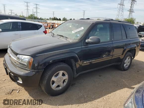 2003 Chevrolet TrailBlazer LT с VIN 1GNDT13S332270531, выставлен на аукционе Copart как лот 80202835 с пробегом 226 047 миль миль и Списание • Salvage title. История ставок и продаж доступна на DreamBid. Изображение 1.