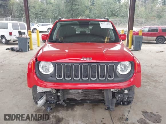 2018 Jeep Renegade Latitude with VIN ZACCJBBB8JPH69751, listed as a IAAI auction lot 43126254 with 89,317 mi miles and . Bid and sale history available at DreamBid. Image 13.