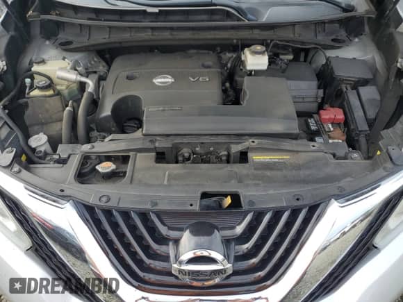 2017 Nissan Murano S with VIN 5N1AZ2MHXHN135356, listed as a Copart auction lot 65511435 with 130,366 mi miles and Clean title. Bid and sale history available at DreamBid. Image 12.