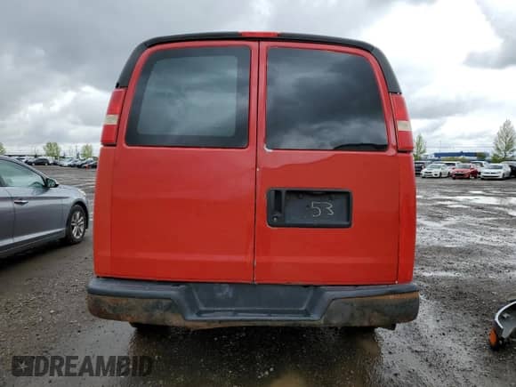 2008 Chevrolet City Express Cargo с VIN 1GCHG396981210089, выставлен на аукционе Copart как лот 54457724 с пробегом 120 768 миль миль и Списание • Salvage title. История ставок и продаж доступна на DreamBid. Изображение 6.
