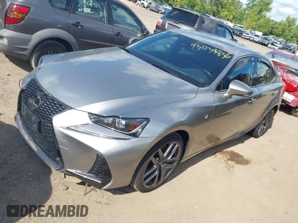 2019 Lexus IS 300 F Sport z VIN JTHC81D21K5036078, wystawiony jako IAAI lot #43039835 z przebiegiem 51 444 mil mil oraz . Historia ofert i sprzedaży dostępna na DreamBid. Obrazek 2.