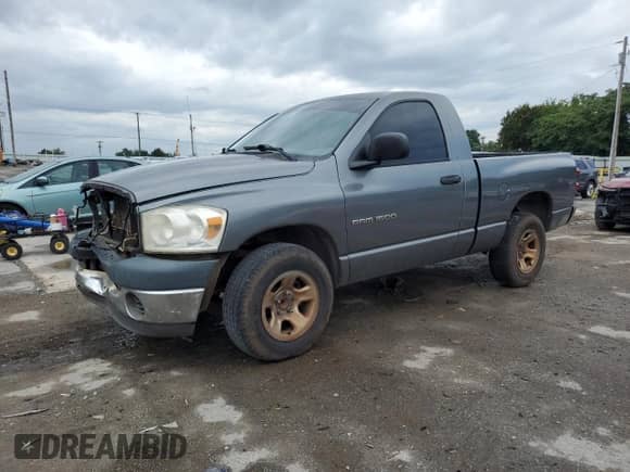 2007 Dodge 1500 ST с VIN 1D7HA16KX7J609671, выставлен на аукционе Copart как лот 70705525 с пробегом 137 566 миль миль и Списание • Salvage title. История ставок и продаж доступна на DreamBid. Изображение 1.