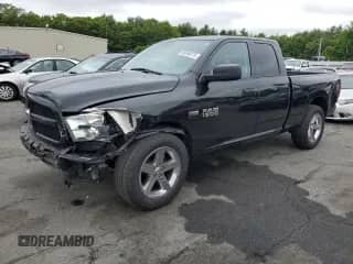 2018 Ram 1500 Express z VIN 1C6RR7FT4JS103247, wystawiony jako Copart lot #60369275 z przebiegiem 135 828 mil mil oraz Szkoda całkowita • Salvage title. Historia ofert i sprzedaży dostępna na DreamBid. Obrazek 1.