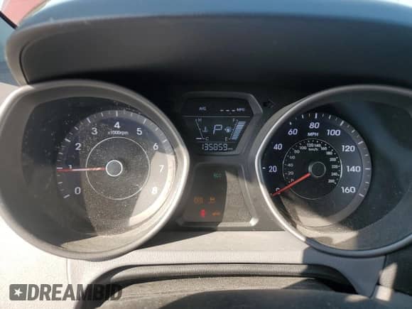 2016 Hyundai Elantra SE with VIN 5NPDH4AE7GH772052, listed as a Copart auction lot 82091075 with 135,859 mi miles and Salvage title. Bid and sale history available at DreamBid. Image 9.