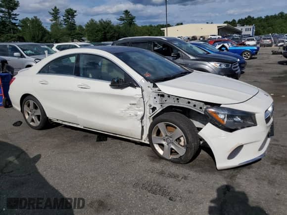 2017 Mercedes-Benz CLA 250 with VIN WDDSJ4GB0HN424299, listed as a Copart auction lot 64663125 with 80,266 mi miles and Salvage title. Bid and sale history available at DreamBid. Image 4.