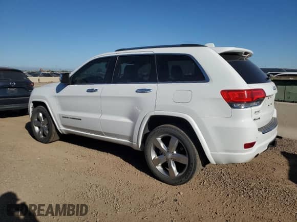 2016 Jeep Grand Cherokee Overland with VIN 1C4RJFCG4GC330314, listed as a Copart auction lot 84763365 with 155,992 mi miles and Salvage title. Bid and sale history available at DreamBid. Image 2.