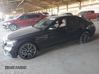2020 Mercedes-Benz C 300 z VIN W1KWF8DB9LR574444, wystawiony jako Copart lot #65266865 z przebiegiem 30 667 mil mil oraz Szkoda całkowita • Salvage title. Historia ofert i sprzedaży dostępna na DreamBid. Obrazek 1.