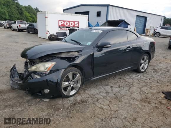 2010 Lexus IS 350 C с VIN JTHFE2C21A2500712, выставлен на аукционе Copart как лот 67132645 с пробегом 157 013 миль миль и Списание • Salvage title. История ставок и продаж доступна на DreamBid. Изображение 1.