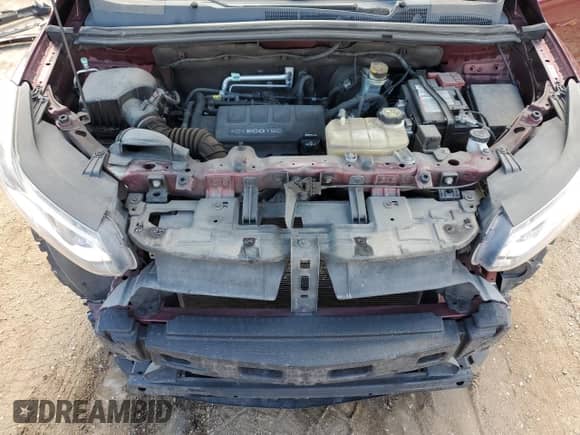 2017 Chevrolet Trax LS with VIN 3GNCJNSB7HL195316, listed as a Copart auction lot 81202555 with 99,924 mi miles and Salvage title. Bid and sale history available at DreamBid. Image 12.