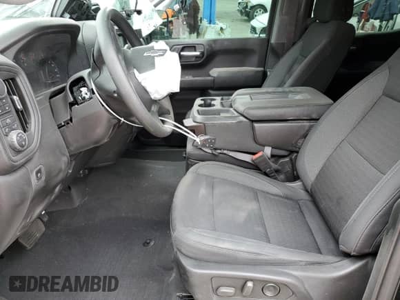 2023 Chevrolet Silverado 1500 Custom Trail Boss with VIN 3GCUDCEDXPG172089, listed as a Copart auction lot 48074715 with 32,880 mi miles and Salvage title. Bid and sale history available at DreamBid. Image 7.