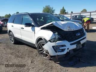2017 Ford Explorer Sport with VIN 1FM5K8GT5HGD74701, listed as a IAAI auction lot 43369450 with 109,606 mi miles and . Bid and sale history available at DreamBid. Image 1.