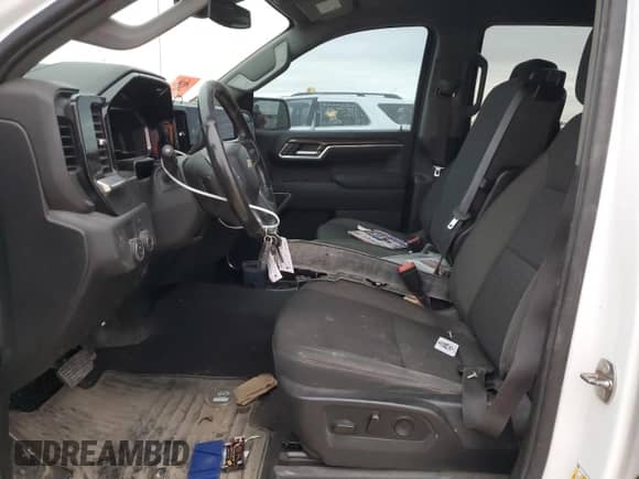 2022 Chevrolet Silverado 1500 LT with VIN 1GCPACEK2NZ635571, listed as a Copart auction lot 88725255 with Not provided miles and Salvage title. Bid and sale history available at DreamBid. Image 7.