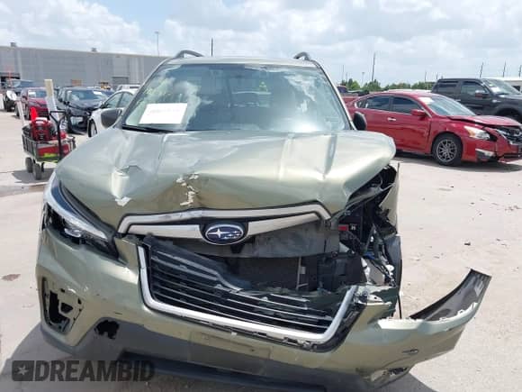 2019 Subaru Forester with VIN JF2SKACC1KH544950, listed as a IAAI auction lot 42545572 with 70,310 mi miles and . Bid and sale history available at DreamBid. Image 13.