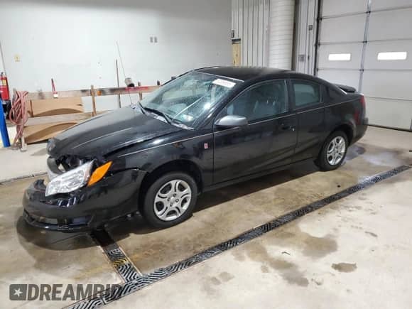 2004 Saturn ION ION 2 with VIN 1G8AN12F24Z207403, listed as a Copart auction lot 50389555 with 28,297 mi miles and Salvage title. Bid and sale history available at DreamBid. Image 1.
