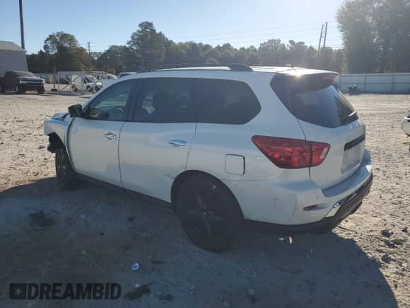 2018 Nissan Pathfinder SL with VIN 5N1DR2MN2JC656561, listed as a Copart auction lot 86607505 with 162,763 mi miles and Salvage title. Bid and sale history available at DreamBid. Image 2.