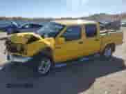 2000 Nissan Frontier XE with VIN 1N6ED27Y4YC349235, listed as a Copart auction lot 84629355 with 216,451 mi miles and Salvage title. Bid and sale history available at DreamBid. Image 1.