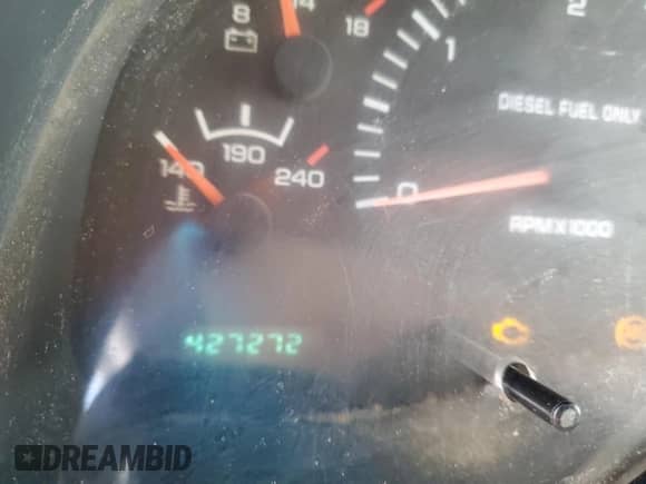 2000 Dodge 2500 with VIN 1B7KF2369YJ149502, listed as a Copart auction lot 57495855 with 427,272 mi miles and Clean title. Bid and sale history available at DreamBid. Image 9.