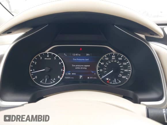 2018 Nissan Murano Platinum z VIN 5N1AZ2MH9JN163641, wystawiony jako IAAI lot #41922735 z przebiegiem 70 884 mil mil oraz . Historia ofert i sprzedaży dostępna na DreamBid. Obrazek 7.