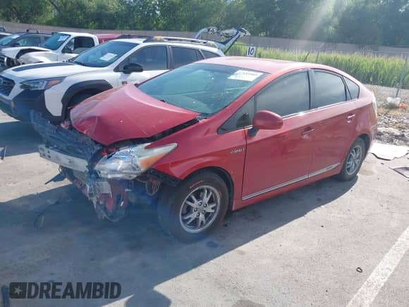 2012 Toyota Prius One with VIN JTDKN3DU0C1487093, listed as a IAAI auction lot 42553505 with 286,477 mi miles and . Bid and sale history available at DreamBid. Image 18.
