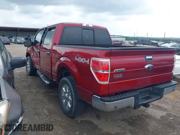 2013 Ford F-150 Lariat with VIN 1FTFW1ET0DKG07088, listed as a IAAI auction lot 42671190 with 202,968 mi miles and . Bid and sale history available at DreamBid. Image 3.
