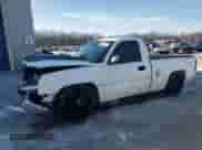 2007 Chevrolet Silverado 1500 Work Truck with VIN 1GCEC14X37Z162530, listed as a Copart auction lot 45347235 with 105,993 mi miles and Salvage title. Bid and sale history available at DreamBid. Image 1.