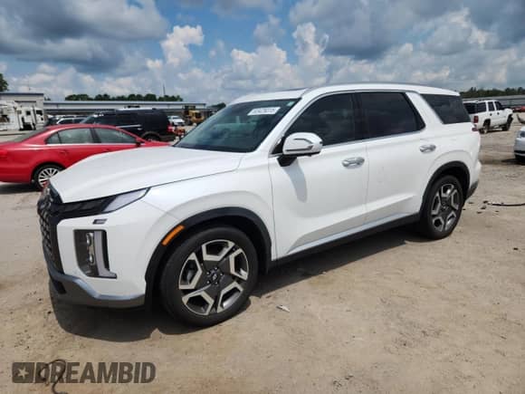 2023 Hyundai Palisade SEL с VIN KM8R44GE9PU521754, выставлен на аукционе Copart как лот 63429315 с пробегом 52 655 миль миль и Списание • Salvage title. История ставок и продаж доступна на DreamBid. Изображение 1.