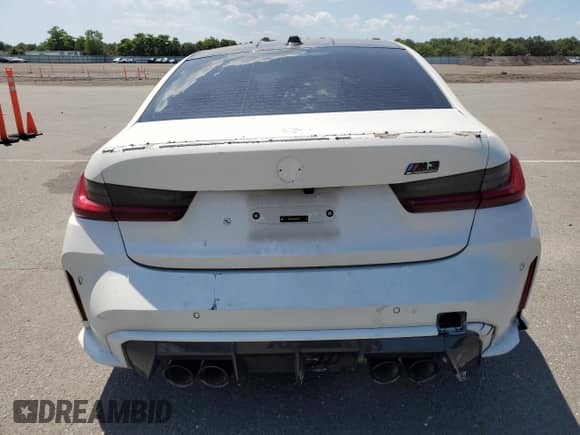 2024 BMW M3 Competition xDrive с VIN WBS43AY08RFT30877, выставлен на аукционе Copart как лот 61649565 с пробегом 11 220 миль миль и На запчасти • Non repairable. История ставок и продаж доступна на DreamBid. Изображение 6.