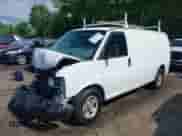 2004 Chevrolet Express Cargo with VIN 1GCFG15X041163524, listed as a IAAI auction lot 42206916 with 150,765 mi miles and . Bid and sale history available at DreamBid. Image 2.